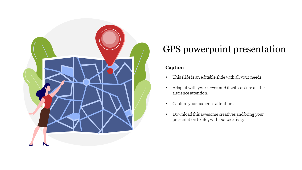 Alluring Gps Powerpoint Presentation Templates Design 5667